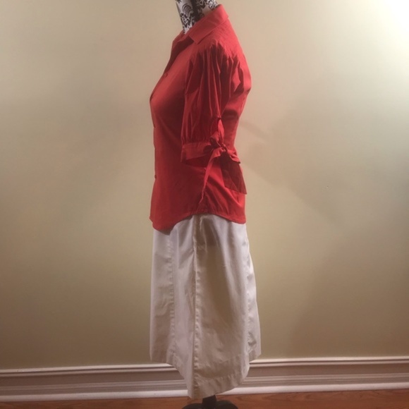 💖MEGA SALE💖Tiffi Women’s Set Skirt+Shirt Red White ALSU00229 - Picture 3 of 8